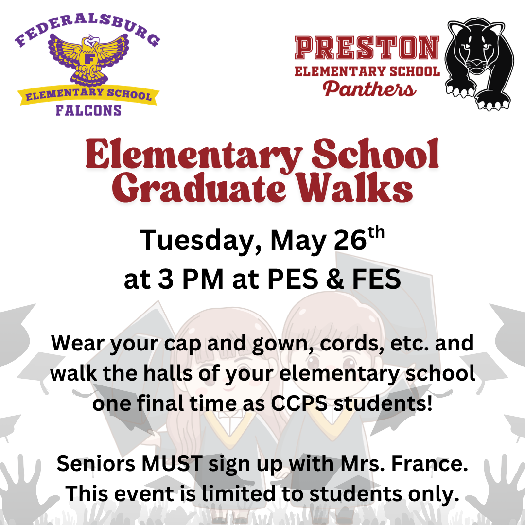 Elementary School Graduate Walks