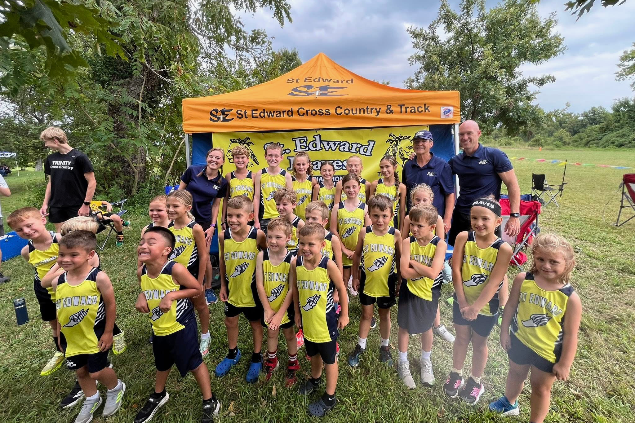 Track students and coaches