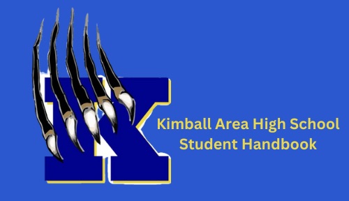student handbook logo and link