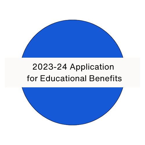Application for educational benefits logo