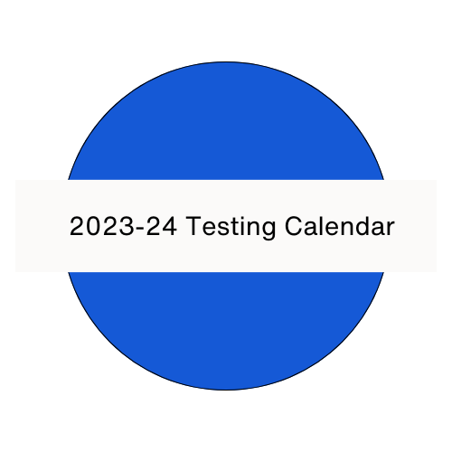 testing calendar logo