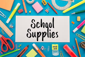 school supplies logo