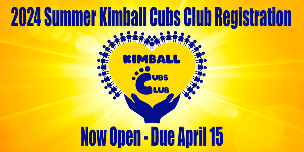 Cubs Club Sumer Registration