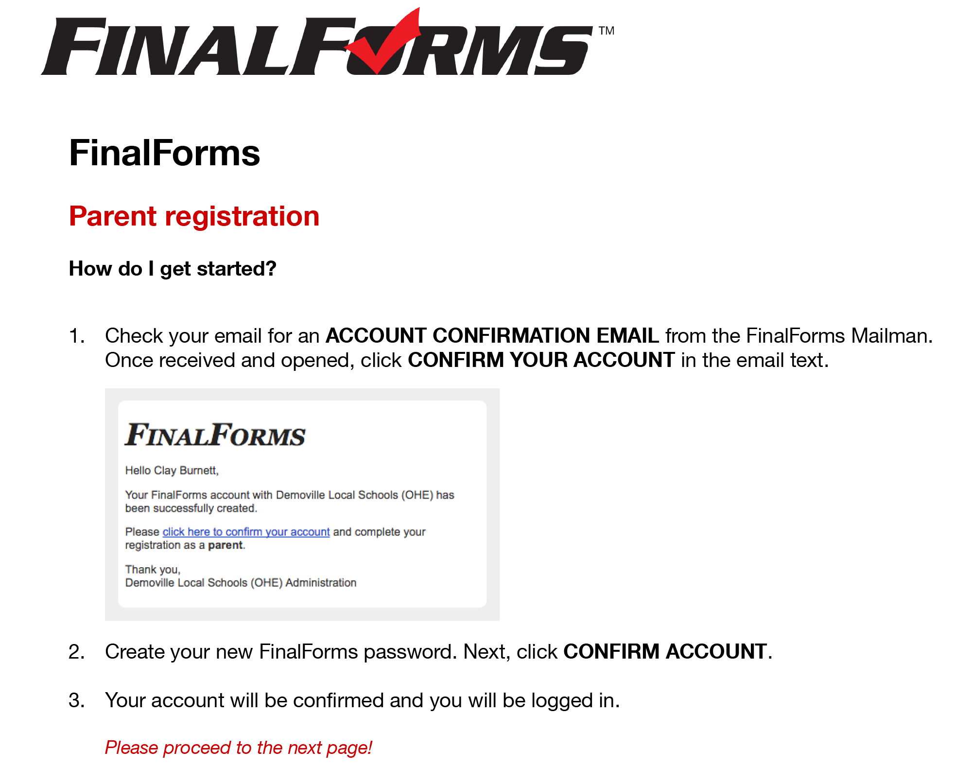 FinalForms Parent Playbook