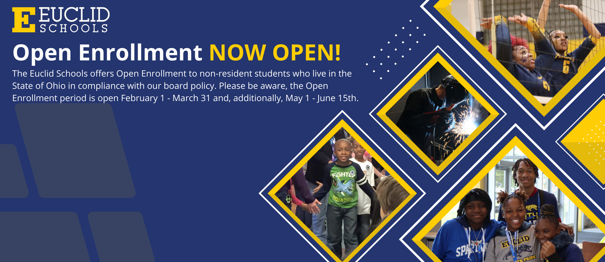 Open Enrollment now open!