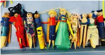 clothespin people