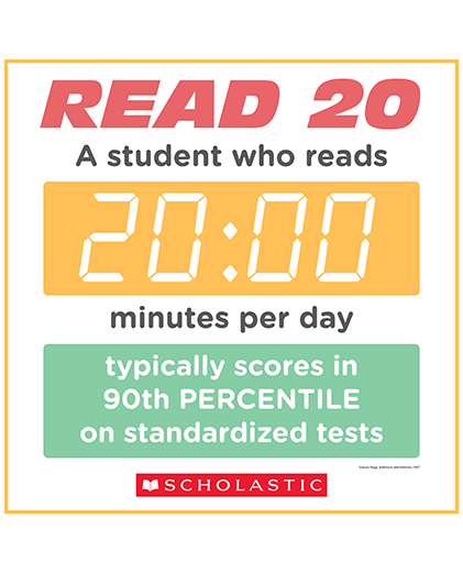 Read 20 minutes a day
