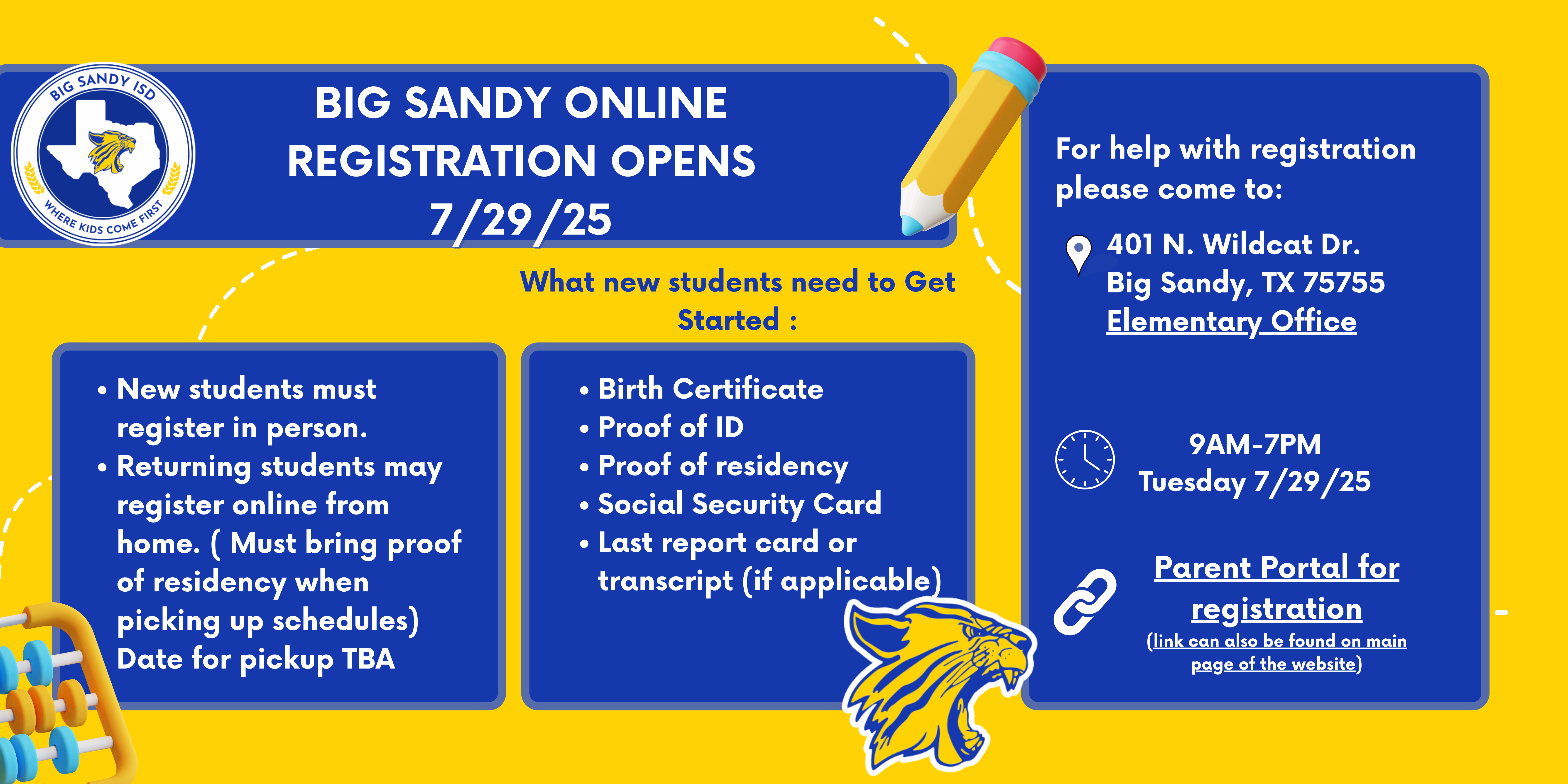 Registration Is Open Banner Landscape