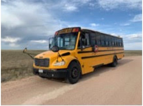 photo of a yellow school bus