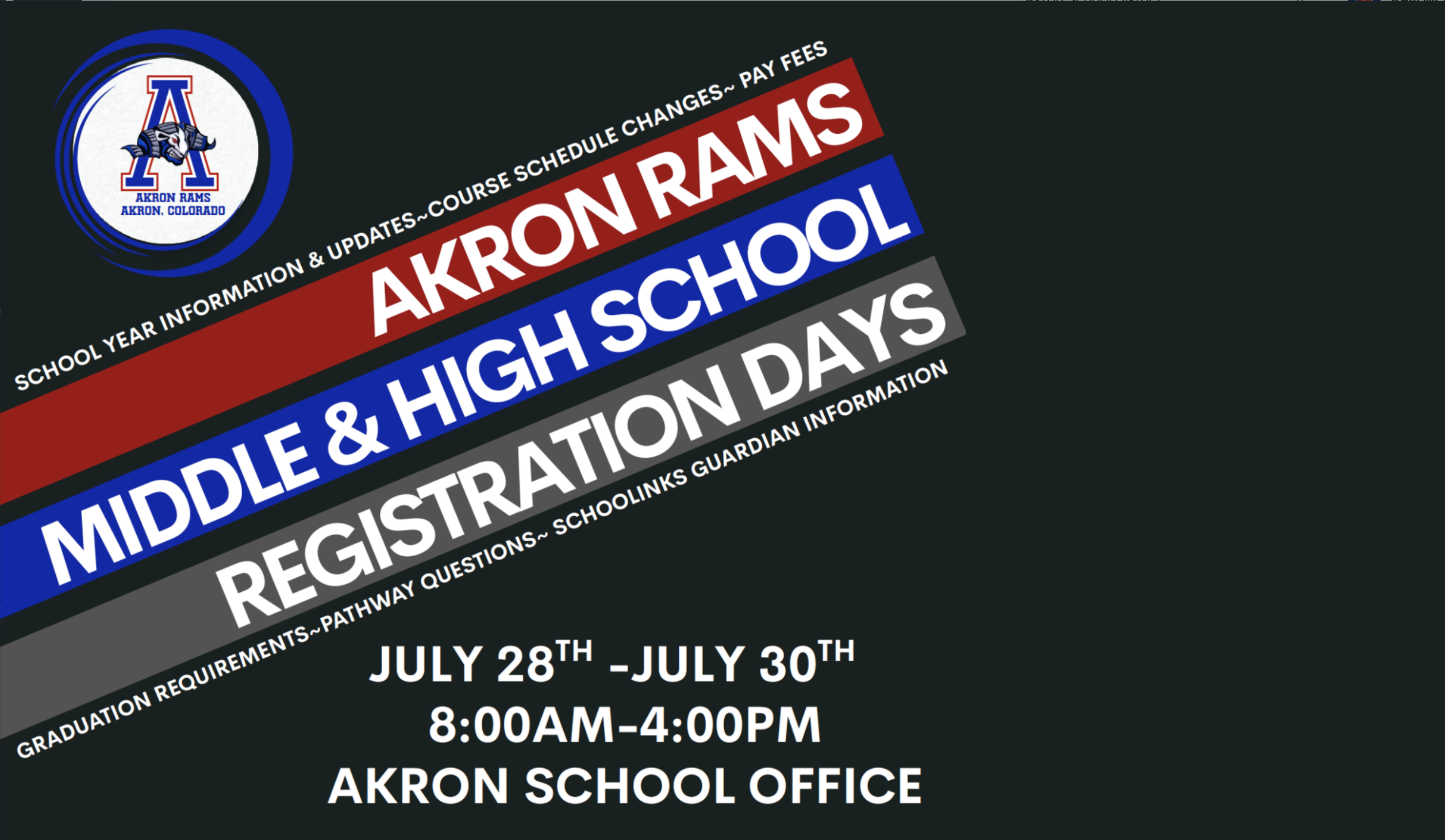 Registration Information