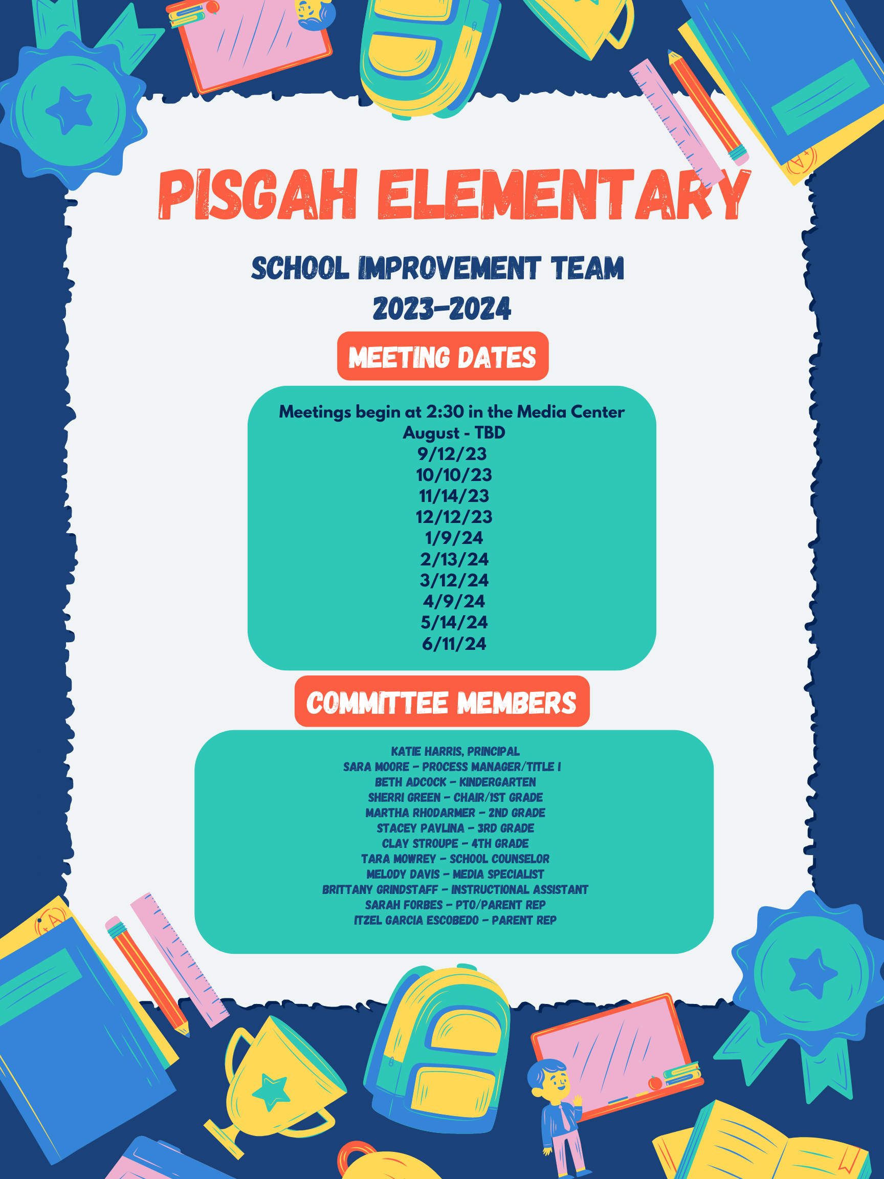 Pisgah School Improvement Team
