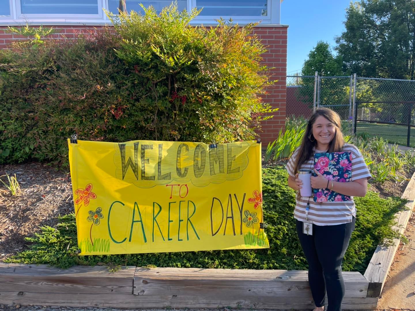 welcome to career day banner