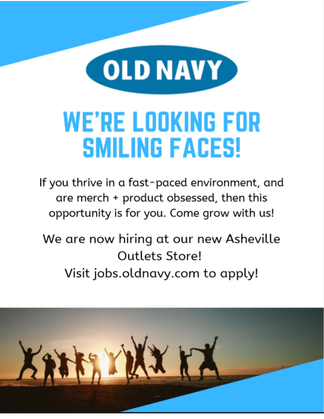 old navy now hiring