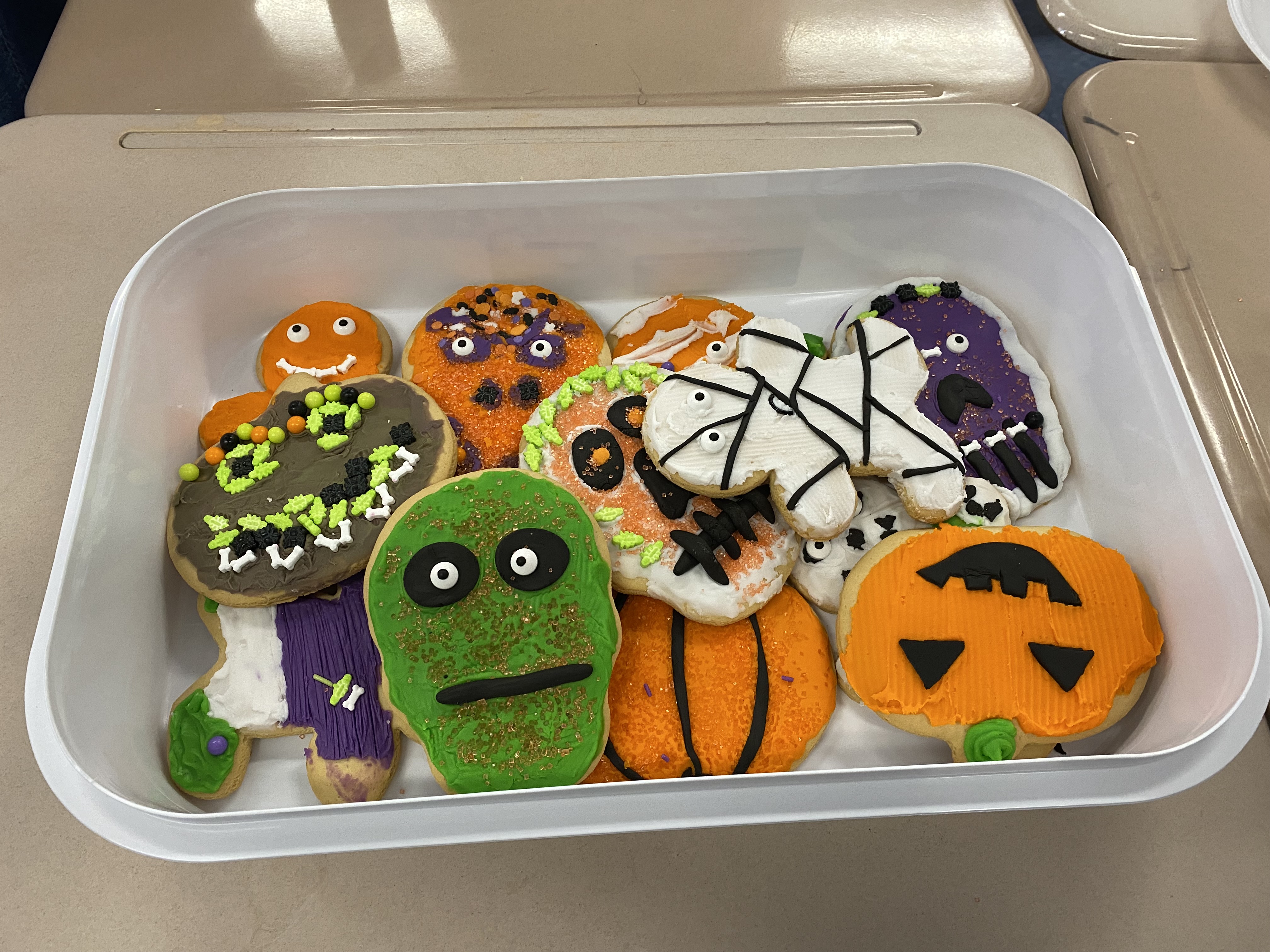 Cookies made in Spanish club