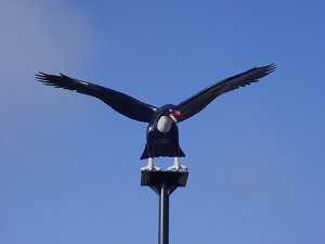 eagle statue