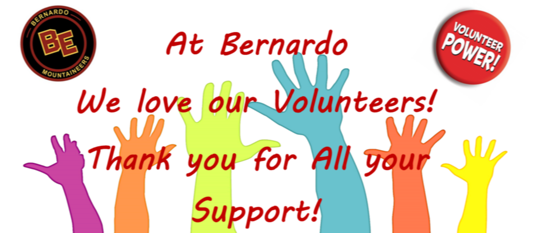 At Bernardo we love our volunteers! Thank yo for all your support!