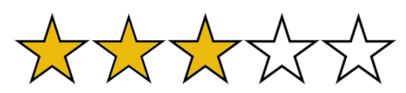 three stars