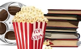 Books, popcorn and film