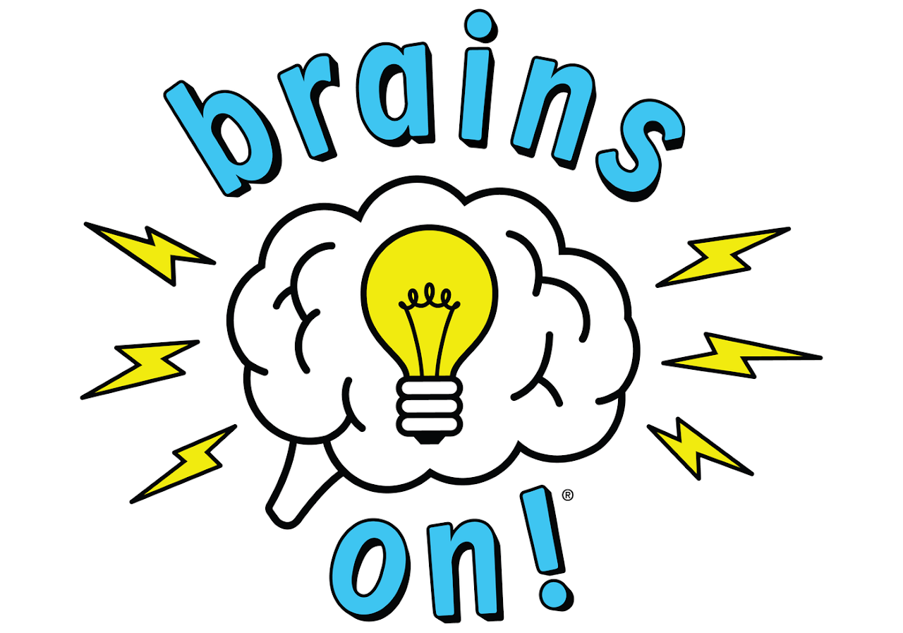 Brains on! Logo