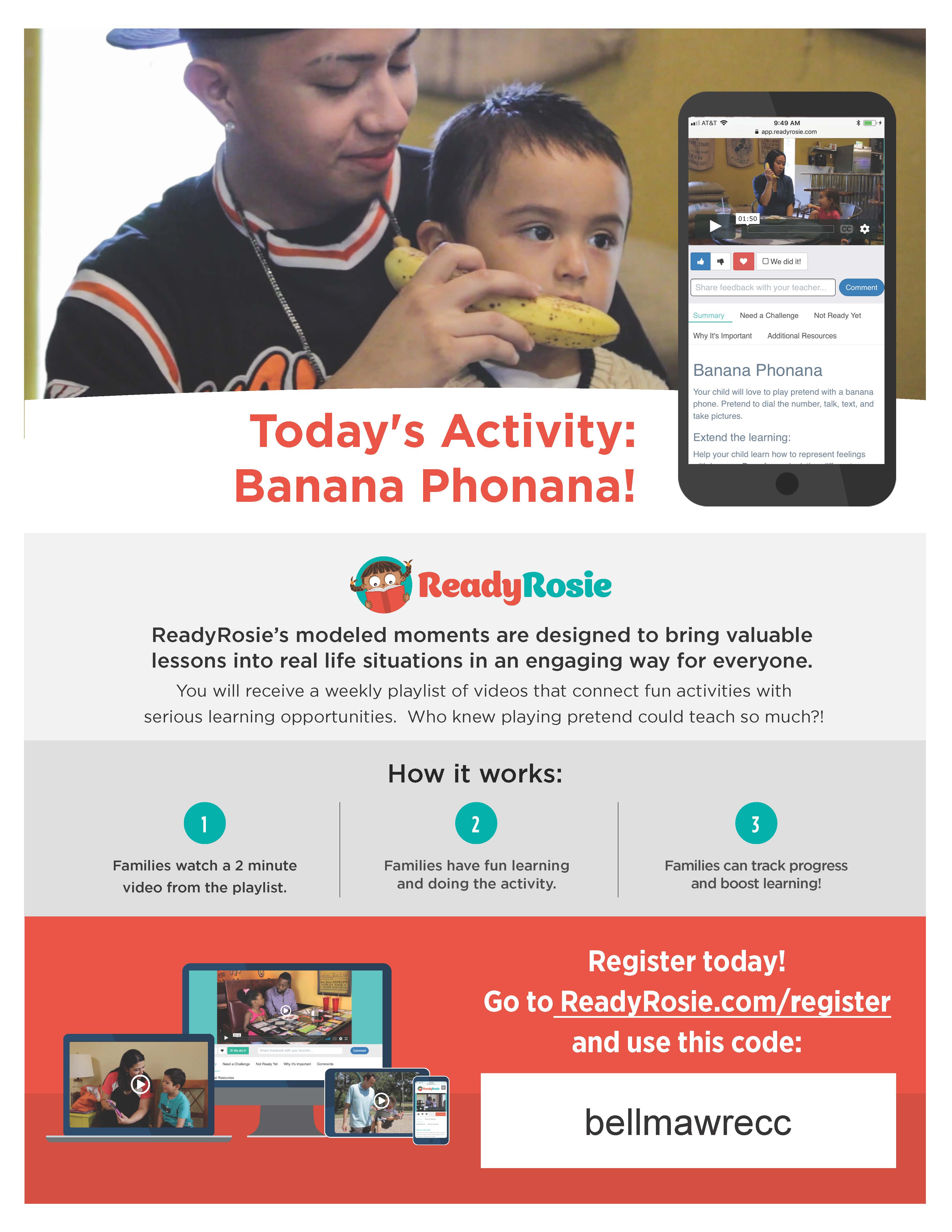 Ready Rosie Registration