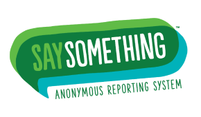 See something say something anonymous reporting system logo