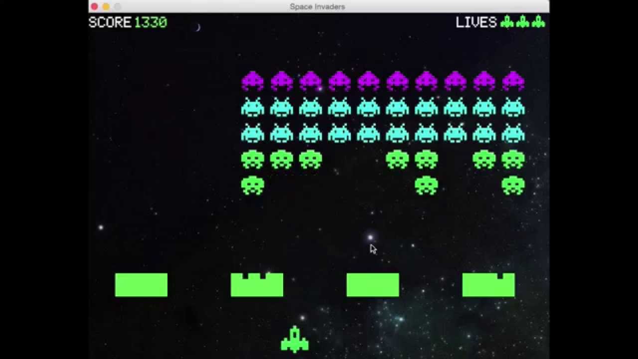 Space Invader Python Game Image
