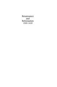Renaissance and Reformation, 1500-1620: A Biographical Dictionary