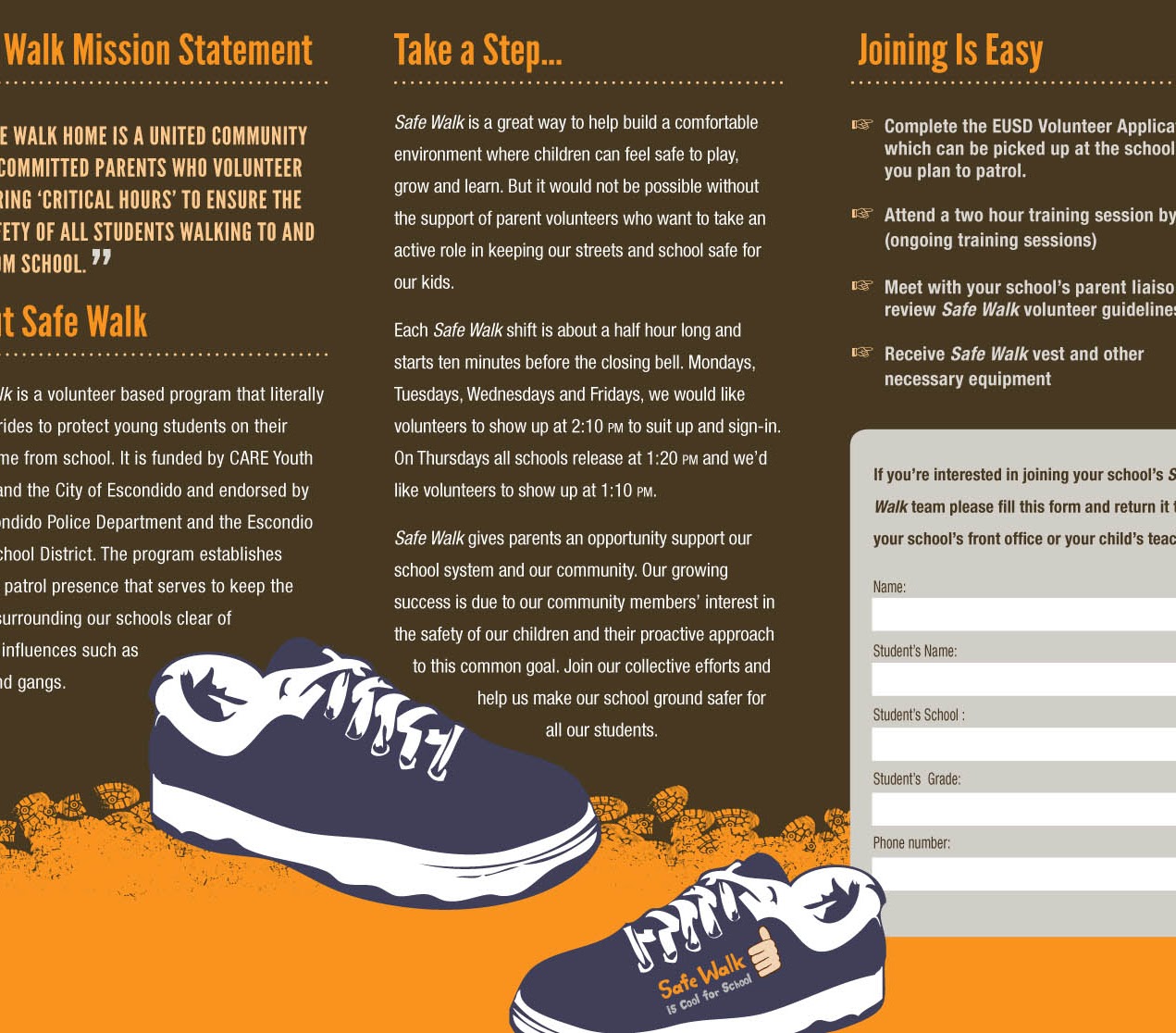 Safewalk Home Program