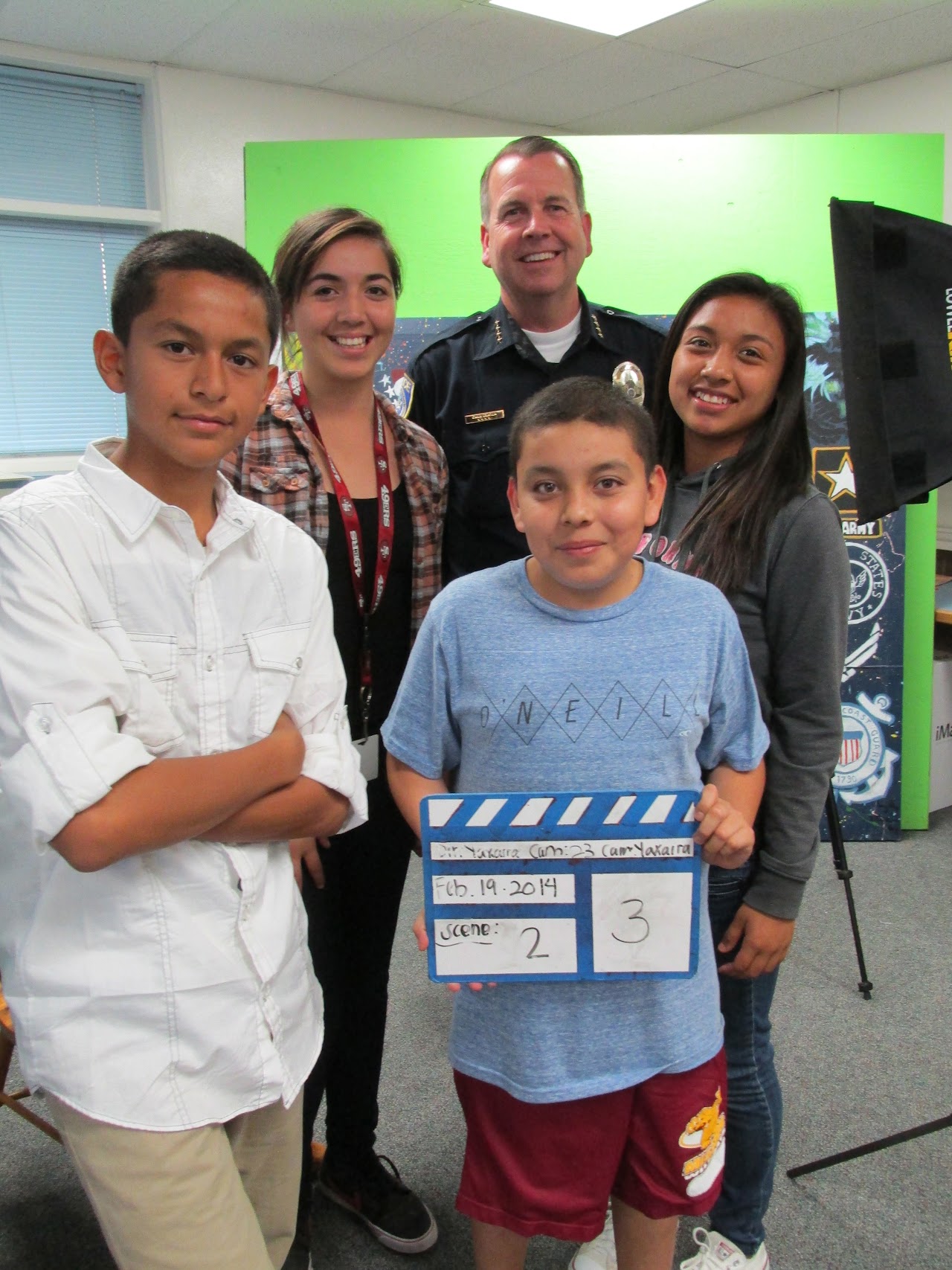 MTV S. VI interviews Escondido's Chief of Police, Chief Carter, for their award winning video Redemption.