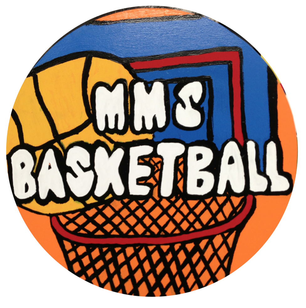 MMS Basketball painting
