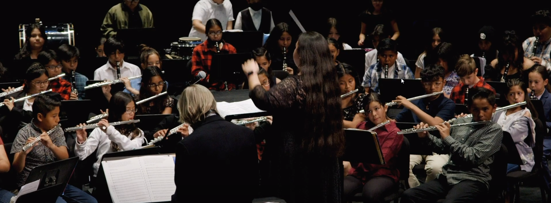 Mission Middle School band performance
