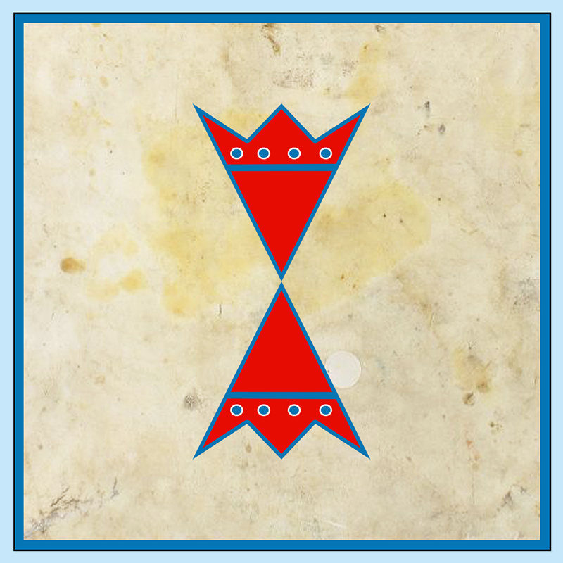 Arapaho symbol representing the tipi and  protection