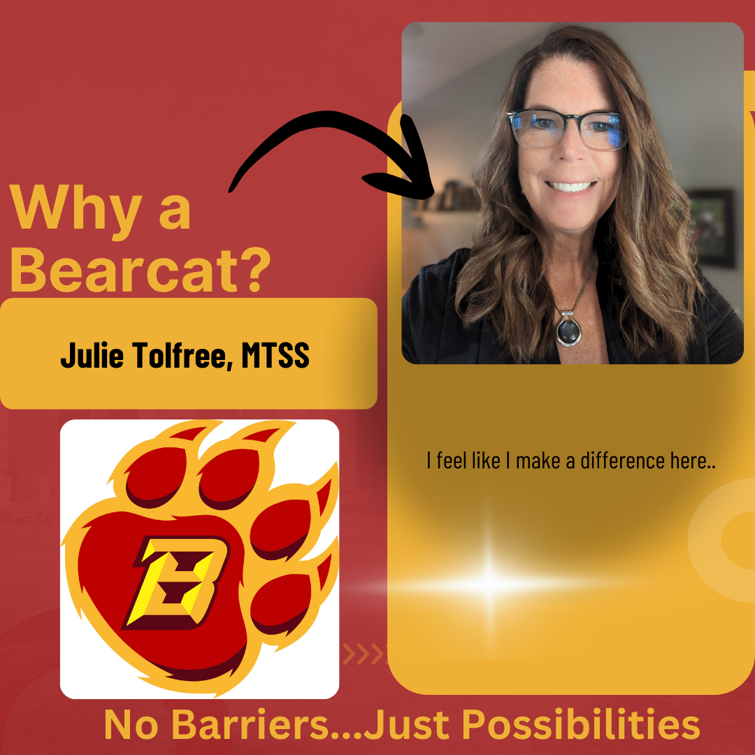 Meet Julie. Tolfree