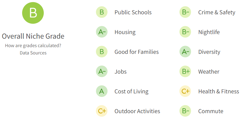 A visual representation of vehicle inspection grades, illustrating the overall performance and assessment results.