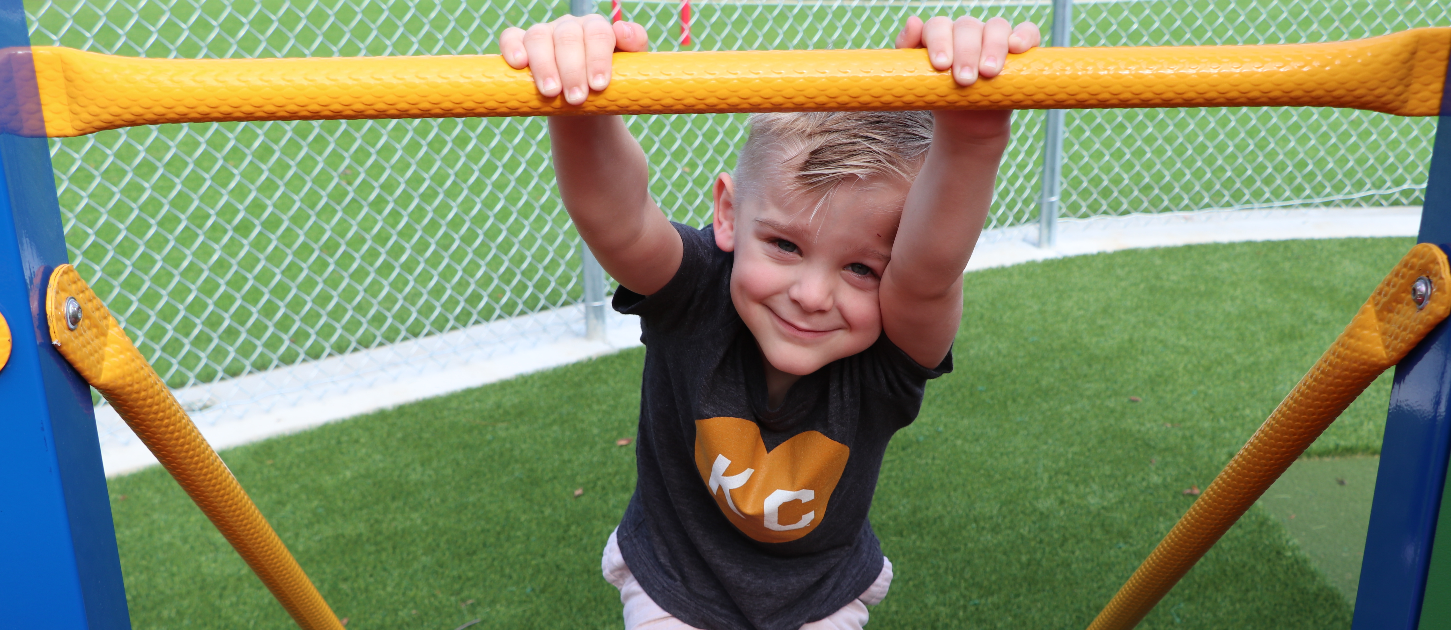 Boy on playground