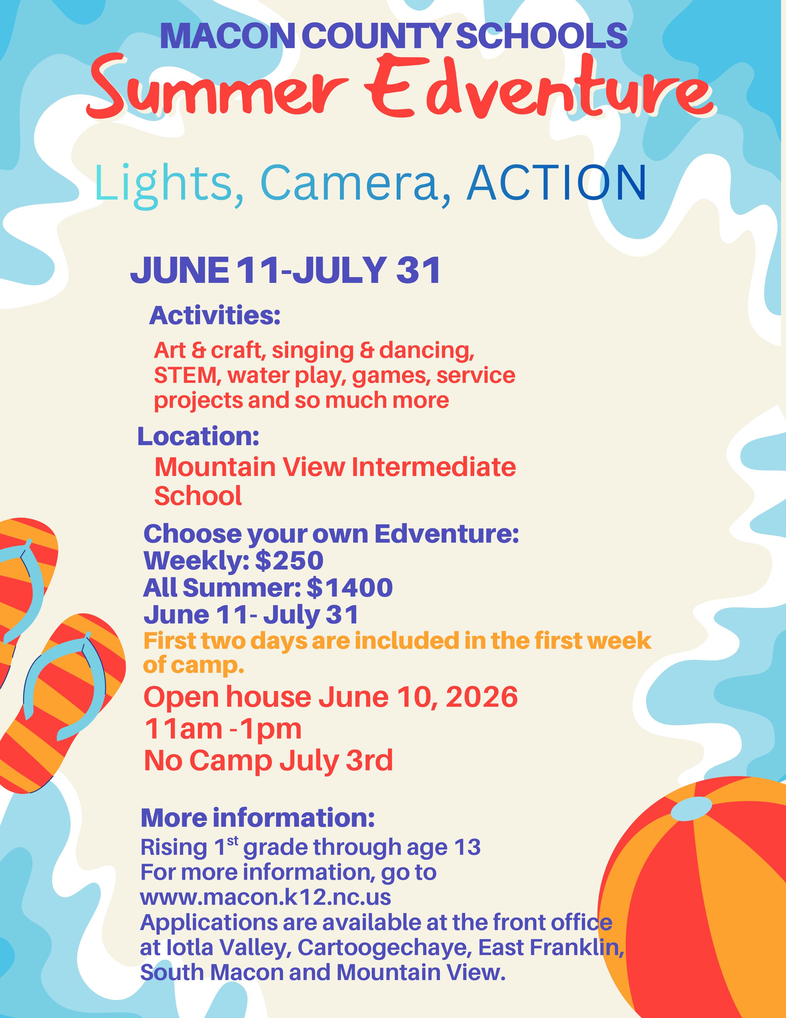 Lights, Camera, Action 2026 English