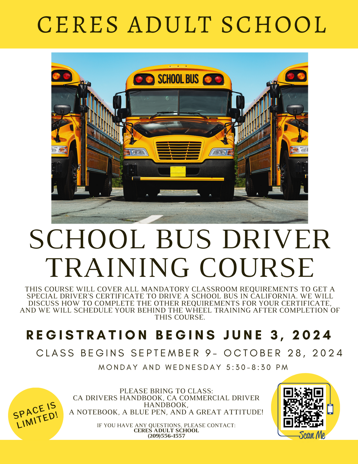 School bus driver training course