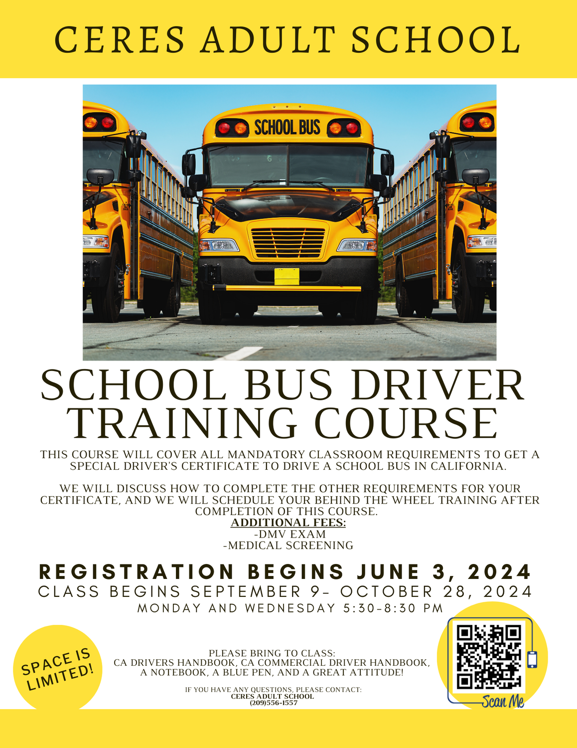 School bus driver training course