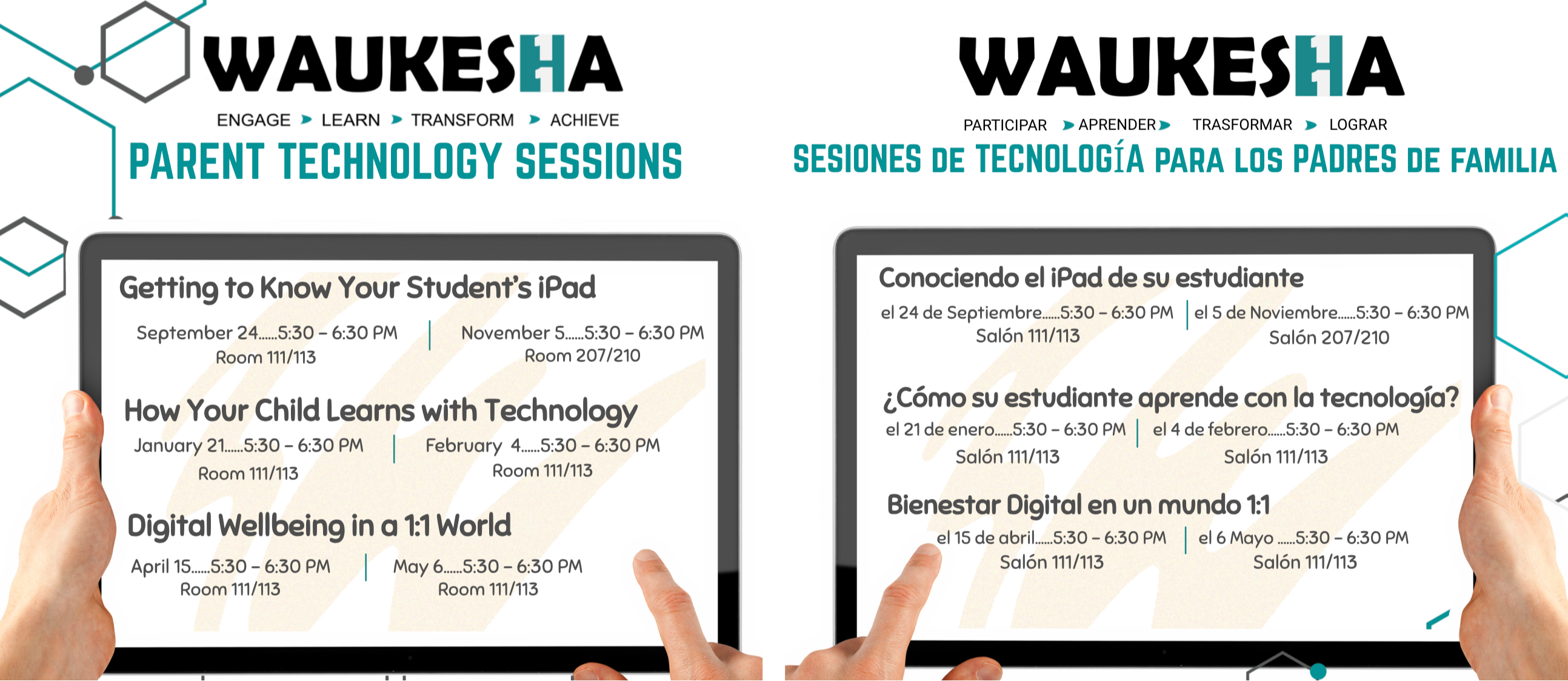 Parent Technology Sessions