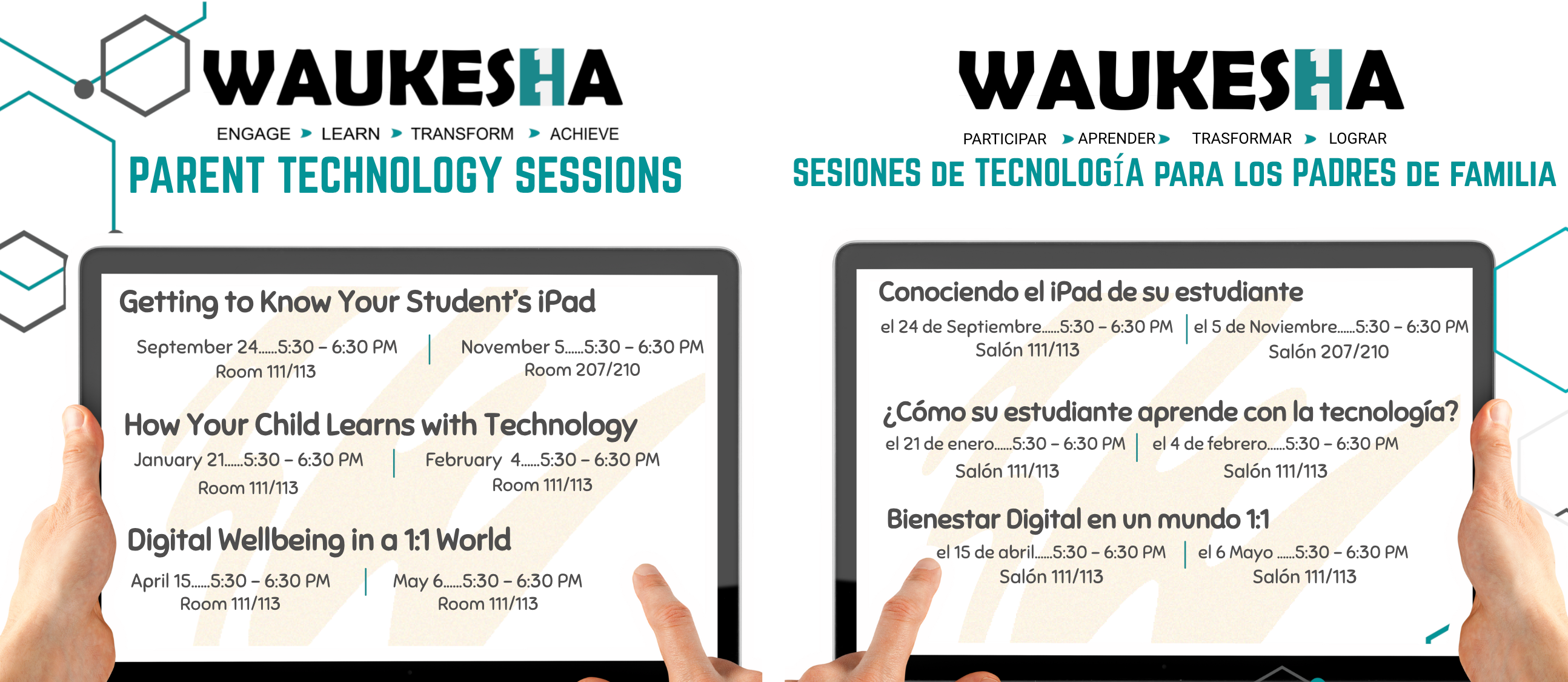 Parent Technology  Sessions