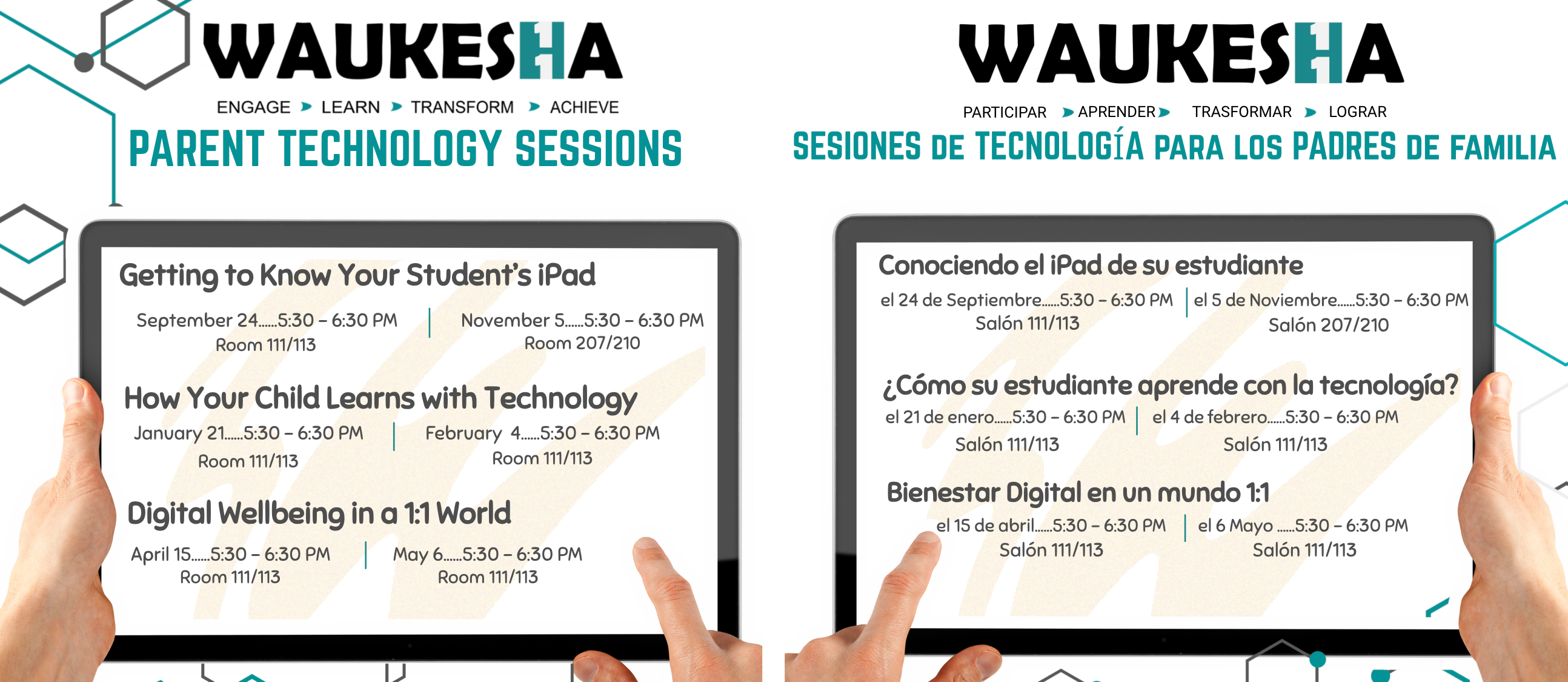 Parent Technology Sessions