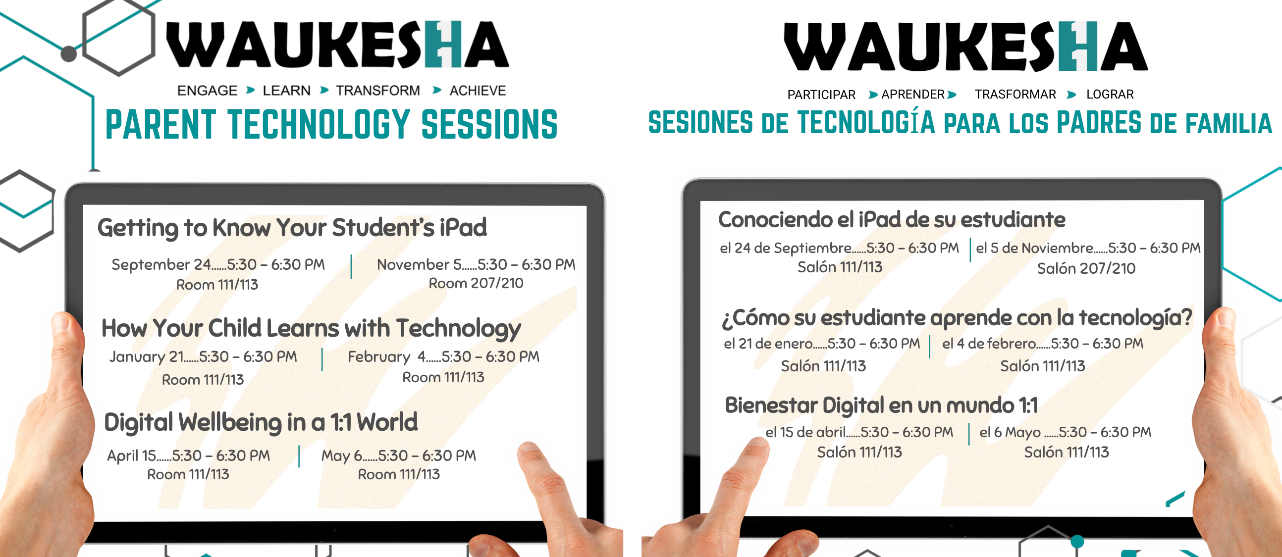 Parent Technology  Sessions