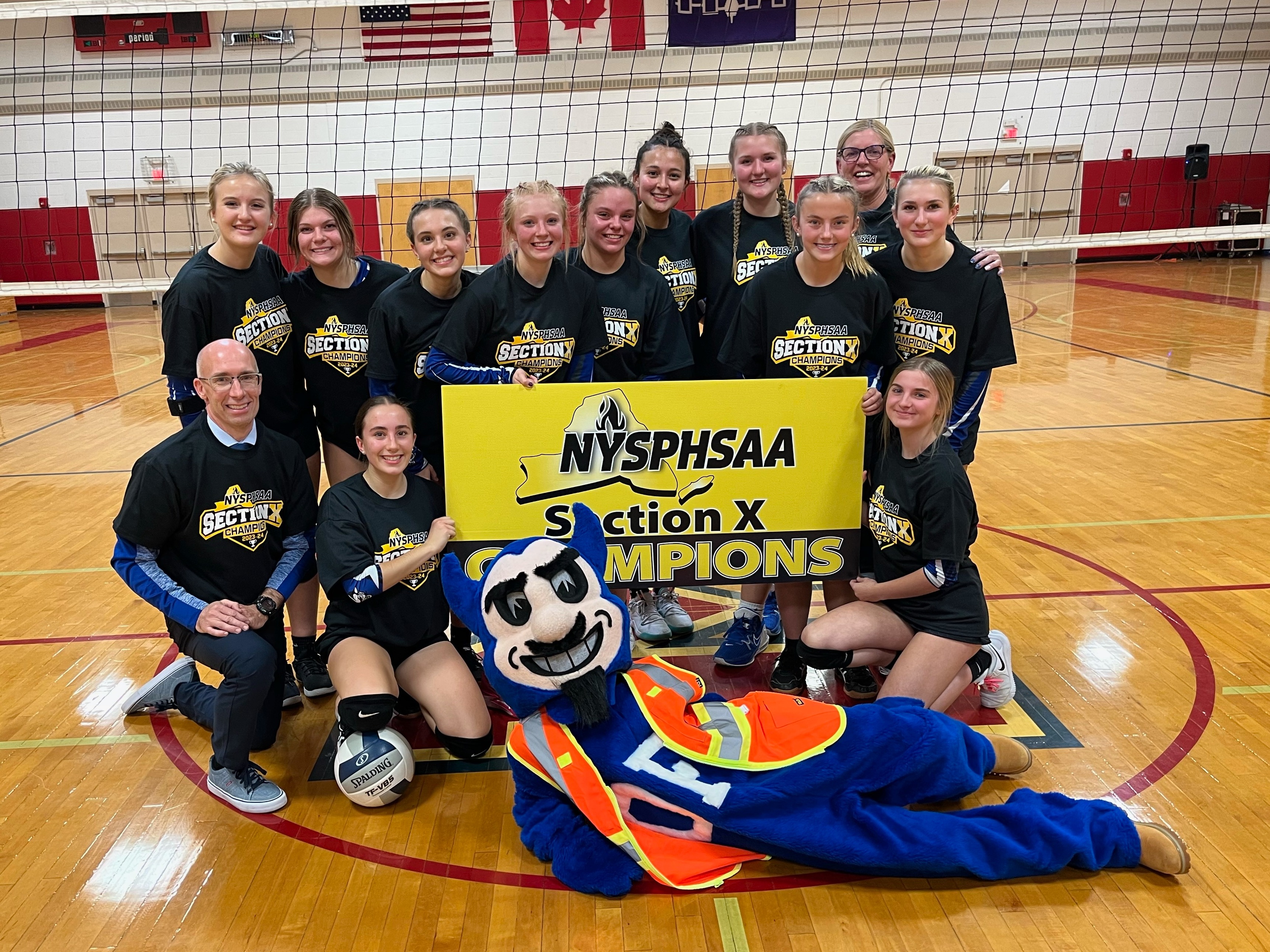 Section 10 Class B Champions: OFA Volleyball 