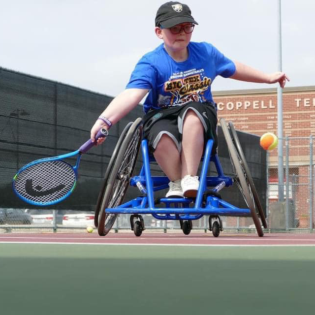 tennis at kid-netic games