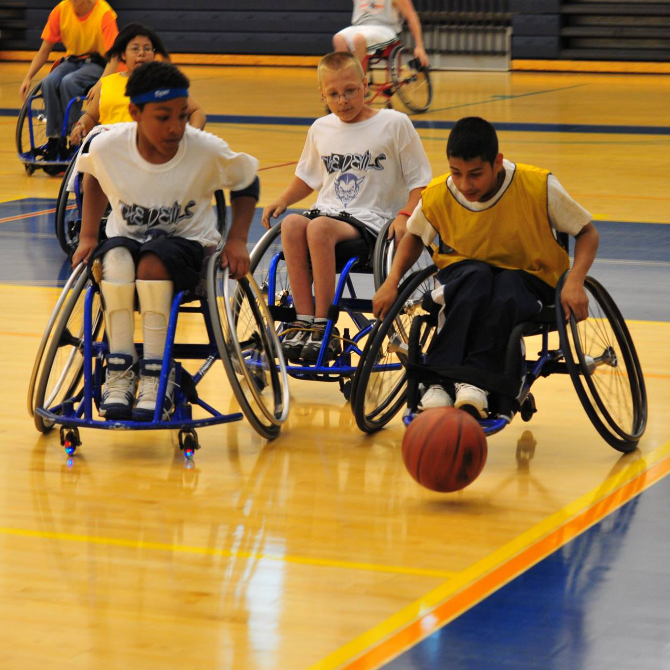 basketball at kid-netic games