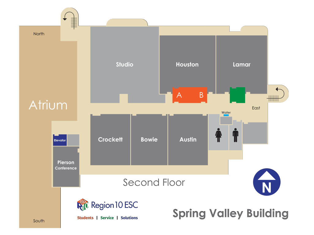 Spring Valley Building Map - Floor 2