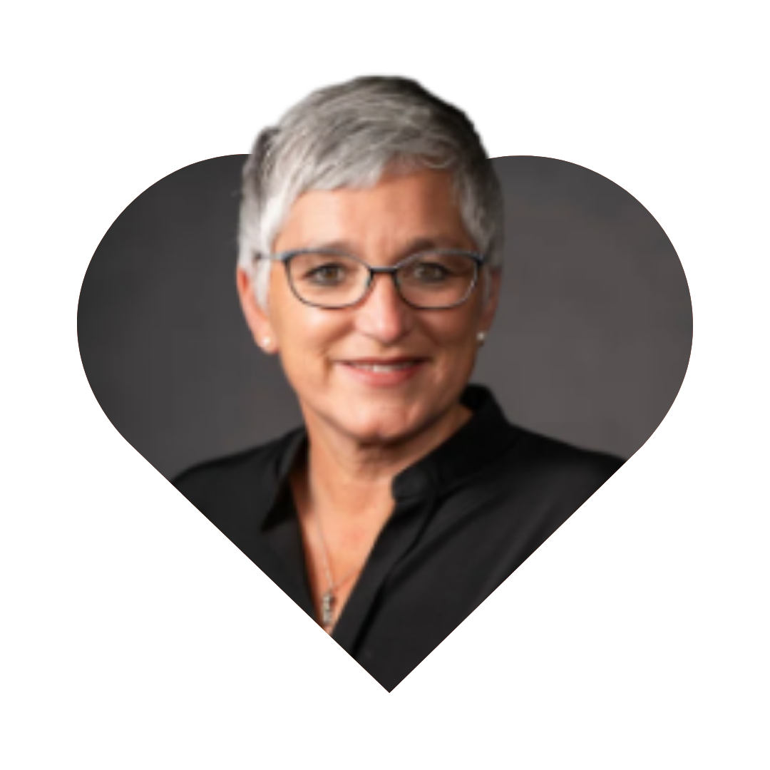 Headshot of Coral Wilkens in a heart