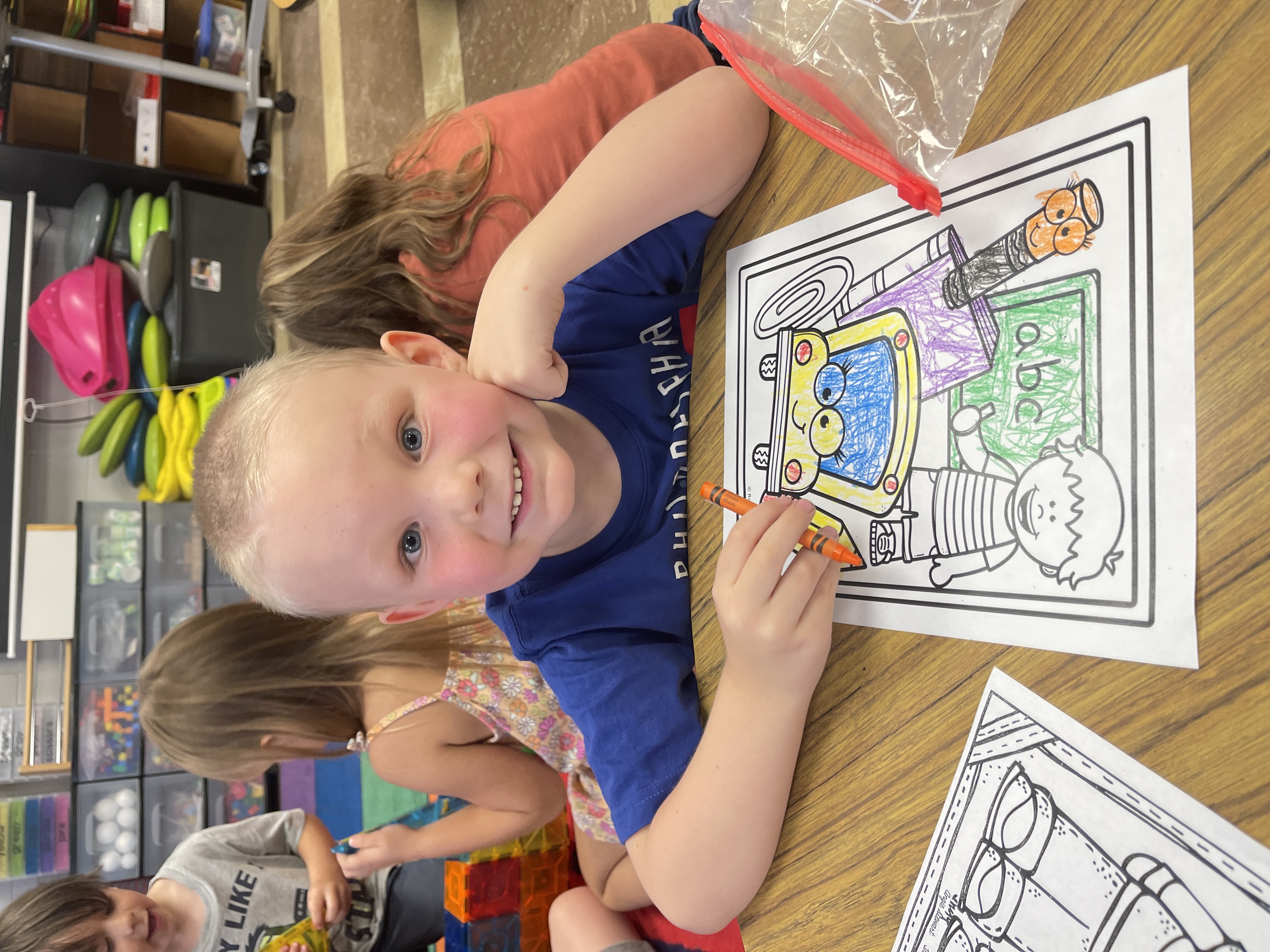 kindergarten student