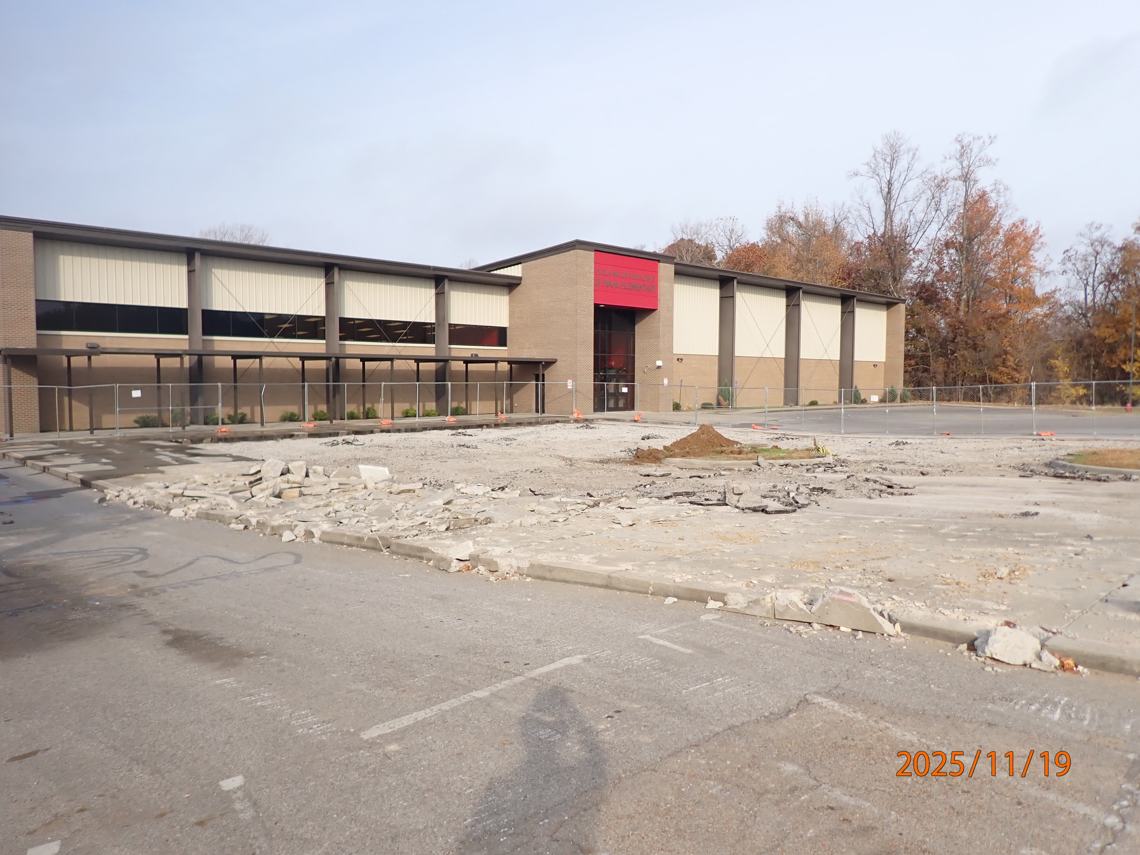 Construction update at J.F. Wahl Elementary