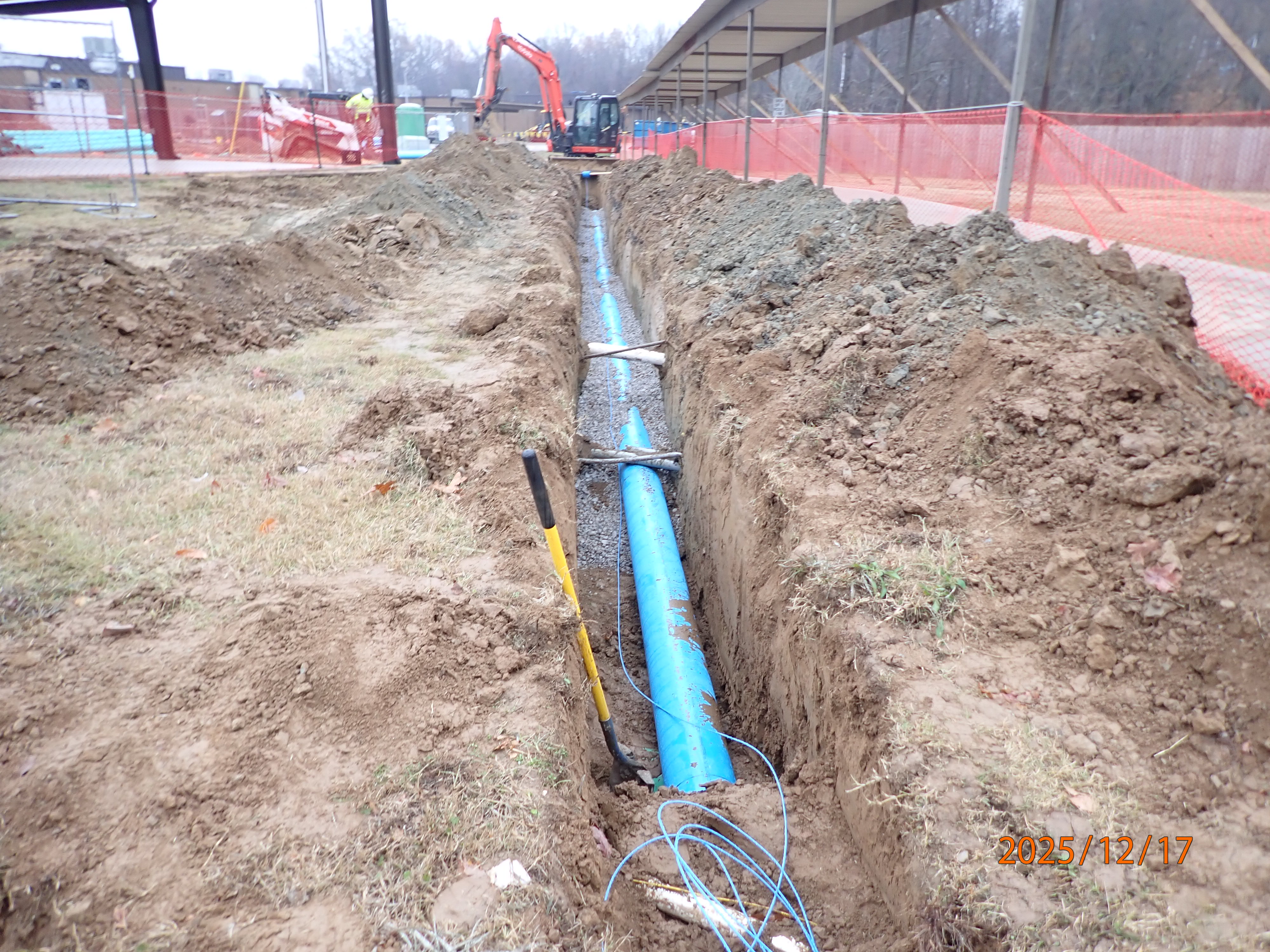 Water line rough in